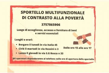 Sportello multifunzionale di contrasto alla povert&#224;