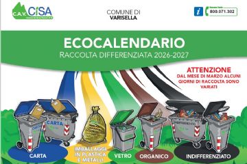 Copertina ecocalendario 2026-2027