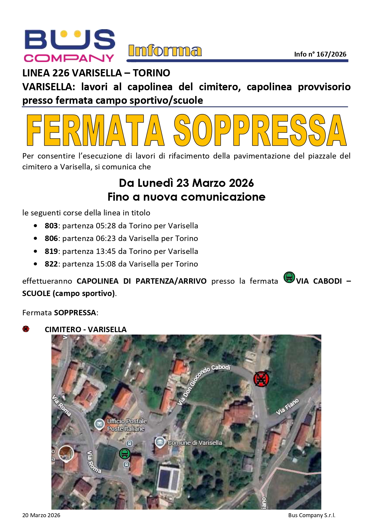 Informativa Bus Company S.r.l.